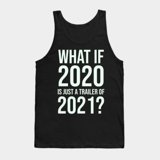 New Years Party Funny New Year 2020 2021 Sarcastic Sarcasm Tank Top